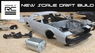 New Mini RC Drift Build Converting a Model Car to RC Part 1 Overview Teardown and Test Fit Axle [upl. by Alaik859]