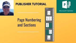 Page numbering in Microsoft Publisher Numbering Double sided printing [upl. by Aisat]