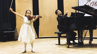 Himari YOSHIMURA  7 yo Japan  1st Grand Prize  Grumiaux Competition 2019  Paganini Caprice n° 13 [upl. by Sennahoj]