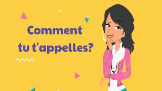 Comment tu tappelles  French Question L1 [upl. by Ong]