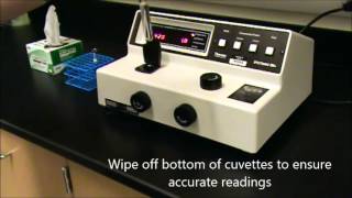 How To Use A Spectrophotometer [upl. by Casanova763]