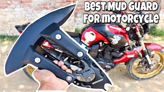 Universal Mudguard For All Motorcycle  Bike Modification  Technokhan  Must Watch [upl. by Latoya]