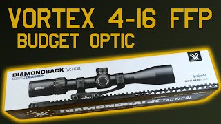 Vortex Diamondback Tactical 4x16x FFP Review [upl. by Kasey]