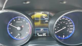 How to change digital speedo from KMH to MPH  Outback and Legacy [upl. by Eiramannod]