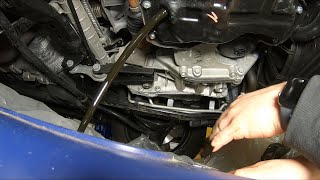 Dacia Sandero Stepway  Engine oil and filter change DIY [upl. by Eirod]