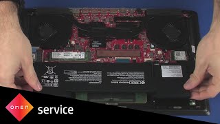 Replace the Battery  HP OMEN Notebook PC 15  HP Support [upl. by Dustman]