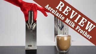 Aerolatte Milk Frother  Exclusive Review [upl. by Nohsal400]