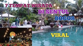 7 Tempat Wisata di SENTUL Bogor VIRAL [upl. by Aslehc]