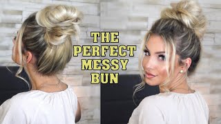 Hair Tutorial  Mój luźny kok  z doczepami i bez [upl. by Anec904]