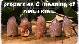 Ametrine Meaning Benefits and Spiritual Properties [upl. by Ocsisnarf]