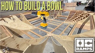 How to build a bowl  skate park or ramp [upl. by Korey482]