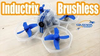 Inductrix BL  Bind Setup  Review  FPV OSD Setup  Brushless quotTinyWhoopquot [upl. by Enihsnus604]