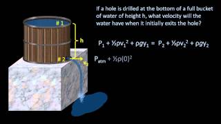 The Bernoulli Equation Fluid Mechanics  Lesson 7 [upl. by Russel]