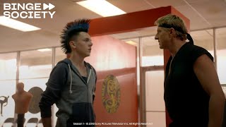 Eli flips the script  Cobra Kai Season 1 Episode 6 [upl. by Tessy933]