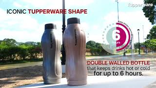 Introducing The Tupperware 550ML Insulated Eco Bottle  Tupperware [upl. by Anowahs]