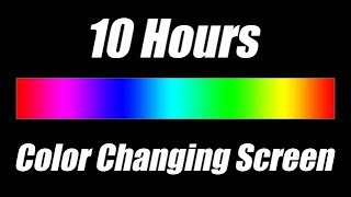 Color Changing Screen  Mood Led Lights 10 Hours [upl. by Marjorie]