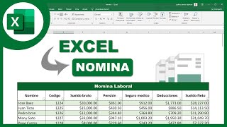 Excel Nómina laboral básica Para cualquier país [upl. by Prudhoe772]