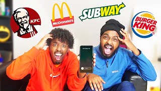 PRANK CALLING FAST FOOD RESTAURANTS [upl. by Mollie]