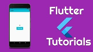 Flutter Stateful Widget  Changing Text On Button Click  Flutter Tutorial By Desi Programmer [upl. by Rinee]