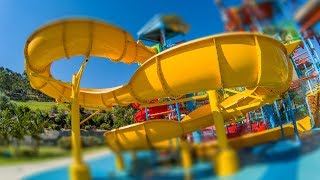 Bombora Zone Kids Slides  Jamberoo Action Park [upl. by Barret]