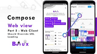 Compose WebView Part 5  Should Override URL Loading [upl. by Aneroc]