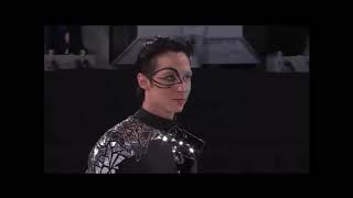 Johnny Weir Lady Gaga Poker Face 2010 Exhibition Skate [upl. by Christina]