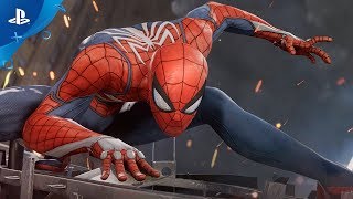 Marvels SpiderMan PS4 2017 E3 Gameplay [upl. by Pavla]