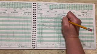 Keeping a Basketball Scorebook [upl. by Ahsitra]