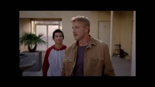 Cobra kai episode 1 Johnny meets Miguel [upl. by Ecinereb]