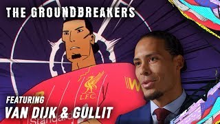 Virgil van Dijk Playing As A Striker [upl. by Aiceila]