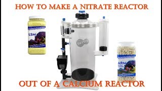 How to make a Nitrate Reactor out of a Calcium Reactor [upl. by Pedrick]