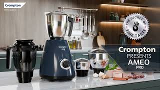 Cromptons Ameo Pro  Mixer Grinder [upl. by Acitel628]