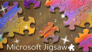 Microsoft Jigsaw Online GamePlay [upl. by Cloris866]