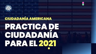 Práctica de ciudadanía americana en 2021 [upl. by Tera]