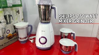 Philips 750w 4Jar Mixer Grinder Review  Philips HL7701 MixerWith Juicer [upl. by Warp]