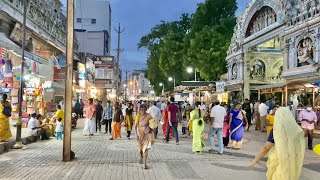 Madurai Meenakshi Amman Temple  4K Walking Around [upl. by Llerdna]