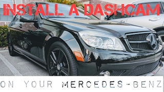 Install a Dash Cam on Your MercedesBenz [upl. by Janella]