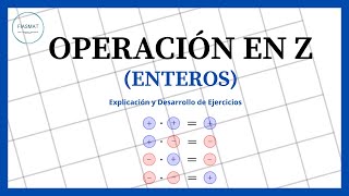 Operaciones en los Números Enteros Z  Ejercicios resueltos [upl. by Eidolem48]