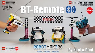 BTRemote Remote control your LEGO Spike Prime amp Robot Inventor selfuprighting balancing robots [upl. by Loveridge]