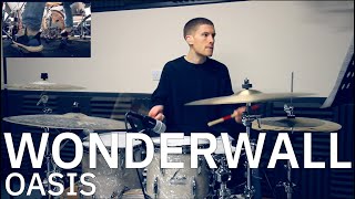 Wonderwall  Oasis Drum Cover [upl. by Darrelle301]