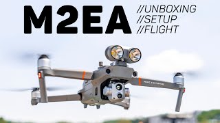 DJI Mavic 2 Enterprise Advanced Unboxing Setup and Full Flight [upl. by Janaya448]