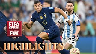 Argentina vs France Highlights  2022 FIFA World Cup Final [upl. by Asined562]