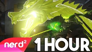 Overwatch Song  The Dragonblade Genji Song 1 Hour NerdOut [upl. by Namad]