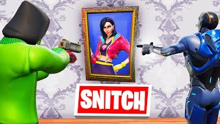 SNITCH The HIDER IN THE PAINTING To WIN Fortnite [upl. by Toiboid468]