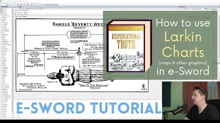 eSword Tutorial How to Use Larkin Charts maps amp other graphics [upl. by Assirol]