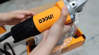 INGCO Angle Grinder 750 Watts AG750282 [upl. by Solrac281]