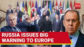 Russia To Wipe Out European Troops In Ukraine Lavrovs Big Warning To Europe After London Summit [upl. by Warfourd406]