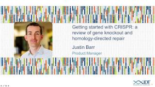 Getting started with CRISPR a review of gene knockout and homologydirected repair [upl. by Neffets814]