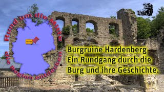 Rundgang Burgruine Hardenberg [upl. by Telfore381]