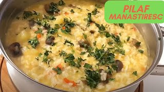 Pilaf Manastiresc de post  un pilaf cu legume gustos si hranitor [upl. by Nye609]